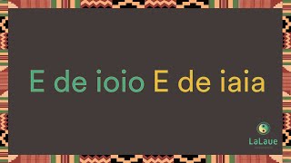 É de Iaio É De Ioia [upl. by Ierna975]