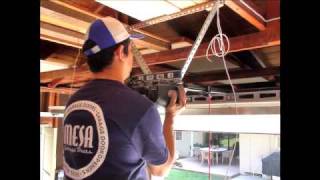 How to install a Garage Door From start to finish [upl. by Kubetz]