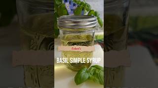 Basil Simple Syrup  Eckert’s Farm [upl. by Juline576]