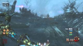 Black Ops 2 ORIGINS  Easter Egg Step 6  How To Kill The Invisible Zombie The Sky Spirit [upl. by Hidie212]