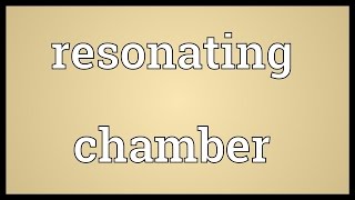 Resonating chamber Meaning [upl. by Ybok725]