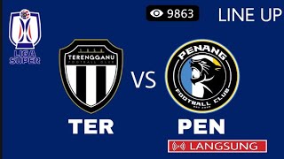 🔴TERENGGANU FC VS PENANG  LIGA SUPER MALAYSIA 2023 [upl. by Kenta]