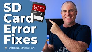 11 Fixes For SD Camera Card Errors  A Solution For Your SD Card Problem [upl. by Goldsworthy305]