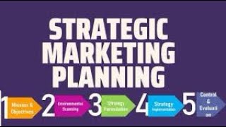 Strategic Marketing Planning Process Marketing ManagementMBA [upl. by Silado646]