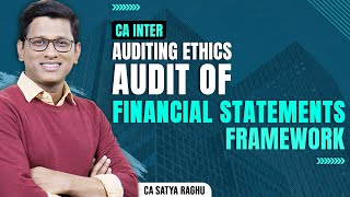 CA Inter Audit of Financial Statements  Framework Auditing Ethics MayNov24 [upl. by Leva]