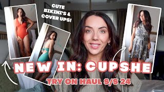 CUPSHE TRY ON HAUL UK 2024  SWIMWEAR HOLIDAY OUTFITS TRY ON  Eilidh Wells [upl. by Ellord]