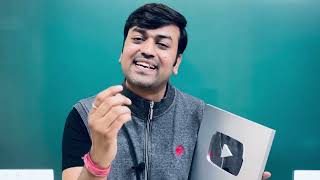 AA Gyaa YouTube Silver Play Button  AmarSayarAcademy himanshurajpurohit Thank You [upl. by Marline]