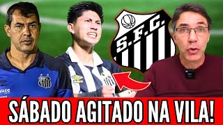 🔥URGENTE NOTÍCIAS QUENTES DO SANTOS HOJE ATUALIZADAS🚨SÁBADO MOVIMENTADO NA VILA [upl. by Brackett555]