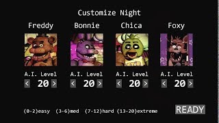 420 Mode Ultimate Strategy 2018 Fnaf 1 [upl. by Moraj]