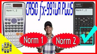 ¿COMO poner en modo NORMAL la calculadora cientifica CASIO fx991LA PLUS Norm 1  Norm 2 [upl. by Zosi89]