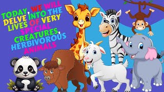 Discovering PlantEating Animals  Educational Wildlife Videos for Kids [upl. by Yojal264]