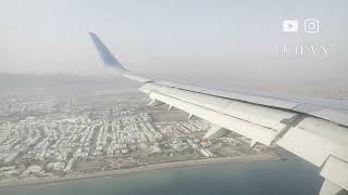 Salam Air Airbus 320 butters landing at Muscat International Airport [upl. by Pry806]