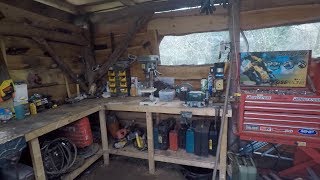 Tool Shed Roof Maintenance [upl. by Otxis]