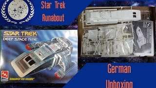 Star Trek  Runabout Rio Grande 172 von AMT german unboxing [upl. by Fabozzi]