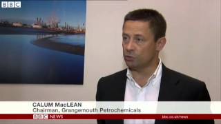 BBC News Grangemouth chemical plant to close [upl. by Armalda]