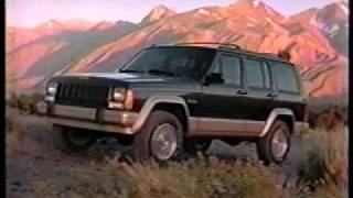 Jeep Cherokee and Grand Cherokee running footage and commercial [upl. by Tabber]