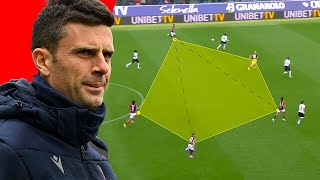 Thiago Motta amp Bologna Play Beautiful Football [upl. by Ycam265]