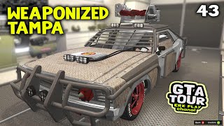 GTA Tour 43  Weaponized TAMPA รถทำลายล้าง ปืนเพียบ  โม  ลดราคา [upl. by Inavoy976]