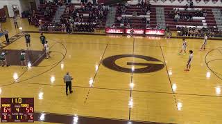 Gloversville High School vs Hudson Falls High School Mens Varsity Basketball [upl. by Noemi]