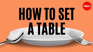 How to set the table  Anna Post [upl. by Gillan945]