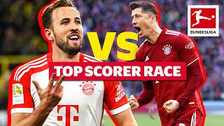 Harry Kane vs Robert Lewandowski – Can the record be broken again [upl. by Dusen106]