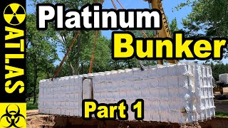 Installing a 500000 Luxury PLATINUM SERIES Doomsday Bunker in Minnesota [upl. by Nepil]