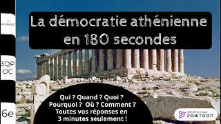 La démocratie athénienne en 180 secondes [upl. by Irroc658]