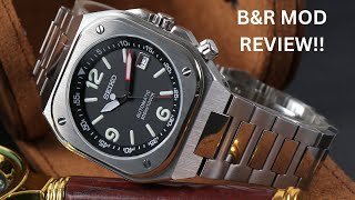 Seiko Bell amp Ross MOD Review seikomod watchreviews [upl. by Okier]