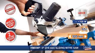 scheppach special edition HM80MP sliding mitre saw [upl. by Waltner]