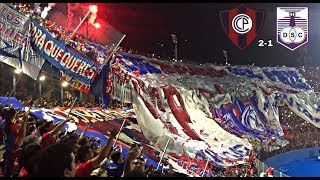 DESDE LA TRIBUNA Cerro Porteño 2 Defensor Sporting 1  Copa Libertadores 2018 [upl. by Neelrak]