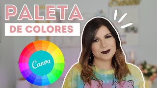 🎨 APRENDE a crear tu PALETA DE COLORES Canva Colors 🎨 [upl. by Aikahs]