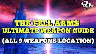 All Fell Arms Weapons Guide  Tales of Vesperia Definitive Edition [upl. by Yromas856]