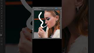 Adobe Photoshop Tips  How to Create simple Smoke for Photos shorts photoshop [upl. by Ayalahs938]