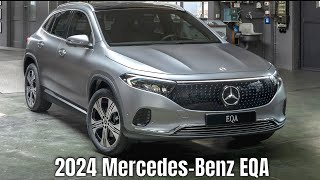 2024 Mercedes Benz EQA Facelift Revealed [upl. by Ailaht]