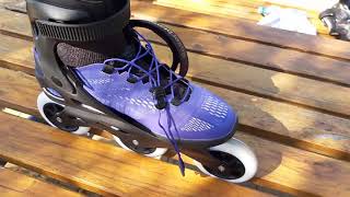 Rollerblade Macroblade 100 3WD W test [upl. by Aneeuqal]