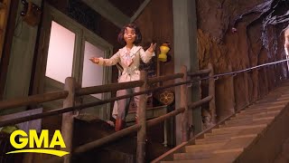 1st look at Disney World’s Tiana’s Bayou Adventure [upl. by Bowie]