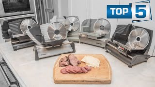 TOP 5  meilleures trancheuses à saucisson et à jambon en 2022  Comparatif  QualitéPrix [upl. by Aicercul827]