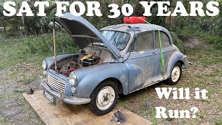 1967 Morris Minor Will it Run and Drive [upl. by Anivahs]