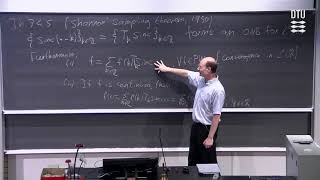 Lec 10  Mathematics  Fourier Transform And Wavelets Part 12 [upl. by Angelle164]