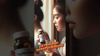 Iatrogenic Hypothyroidism  iatrogenic hypothyroidism thyroid thyroidproblems Thyroxine [upl. by Repsihw]