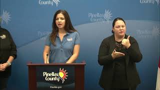 Pinellas County Hurricane Milton Response Media Briefing  101124 [upl. by Jocelin]