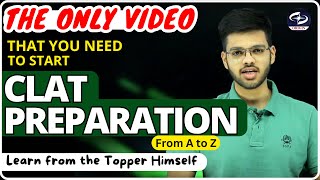 How to Start CLAT Preparation  A Complete Guide for CLAT Preparation  Abhyuday Pandey NLSIU [upl. by Annahoj]