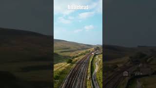 Ribblehead traintrack railway shortsvideo travel train shorts [upl. by Sueaddaht]