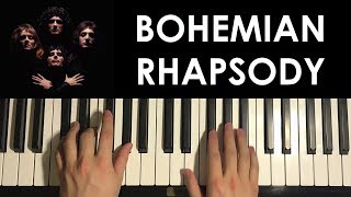 HOW TO PLAY  Bohemian Rhapsody  by Queen Piano Tutorial Lesson PART 2 [upl. by Munford]