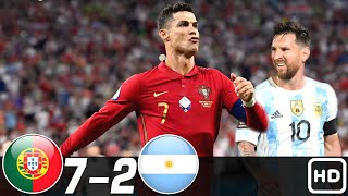 Portugal vs Argentina 72  All Goals amp Highlights Résumén amp Goles  Last Matches  HD [upl. by Qirat]