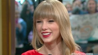 Taylor Swift GMA Interview 2012 Star on New Album Red Hit Single Never Getting Back Together [upl. by Troth514]