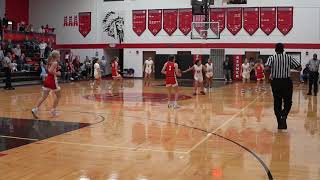 Fostoria Girls Basketball holds off Oak Harbor 3534 in triller victory [upl. by Ammej958]