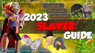 199 Slayer Guide 2023 OSRS  Gear Progression Fast Profit Efficient Roadmap [upl. by Niwdog901]