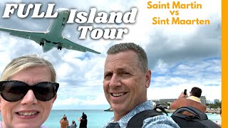 St Martin Island Full Tour  Dutch vs French [upl. by Yznel]