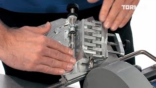 Sharpen drill bits with Tormek Drill Bit Sharpening Attachment DBS22 [upl. by Nevaed]